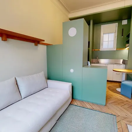 아파트 Joivy Premium Flats In The Heart Of The 9th Arr, Near Moulin Rouge 파리