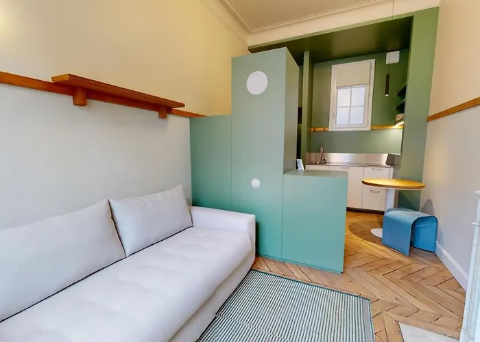 Апартаменты Joivy Premium Flats In The Heart Of The 9th Arr, Near Moulin Rouge Париж